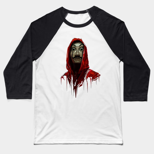 Dali Baseball T-Shirt by Cyberframe